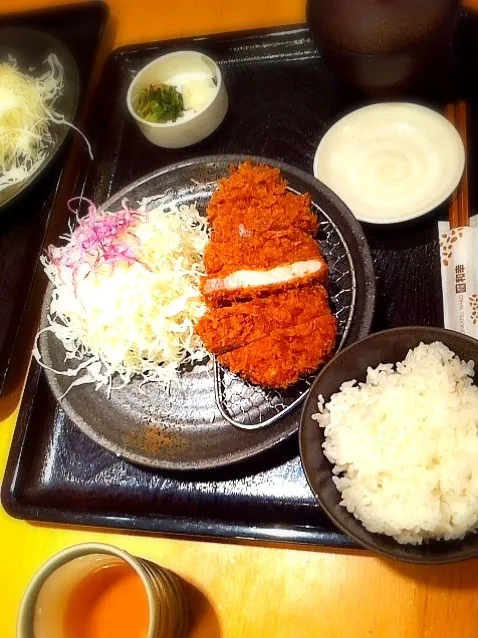 ロースカツ飯|るちさん