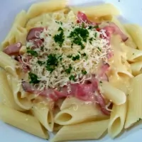 Penne Carbonara|zefina liziaさん