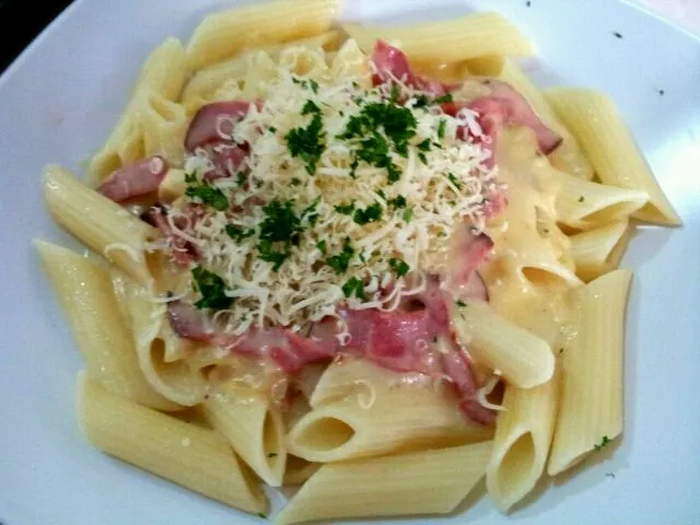 Penne Carbonara|zefina liziaさん