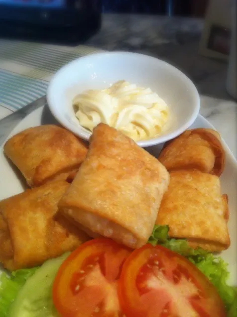 Ham & Cheese spring roll|Pim Patanasuthikulさん