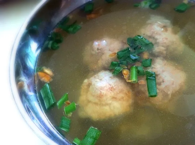 Snapdishの料理写真:Meatballs soup|ypleeさん