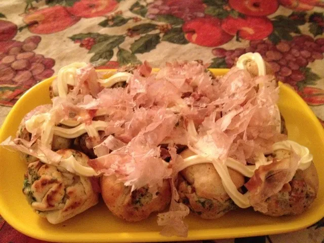 Snapdishの料理写真:My Takoyaki homemade!!|pampulyさん