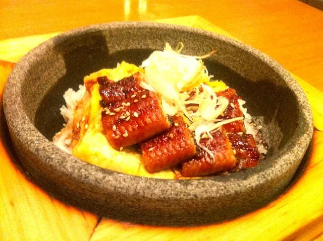 grilled eel rice bowl|skyblueさん