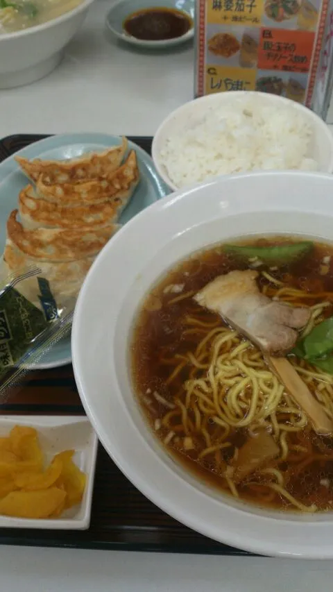 【渋谷 兆楽】ラーメン定食|うめロクさん