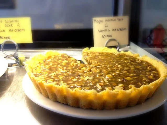 maple walnut tart|willzさん