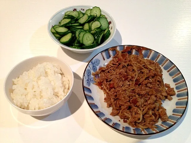 もやしのねぎ味噌炒め|めぐみさん