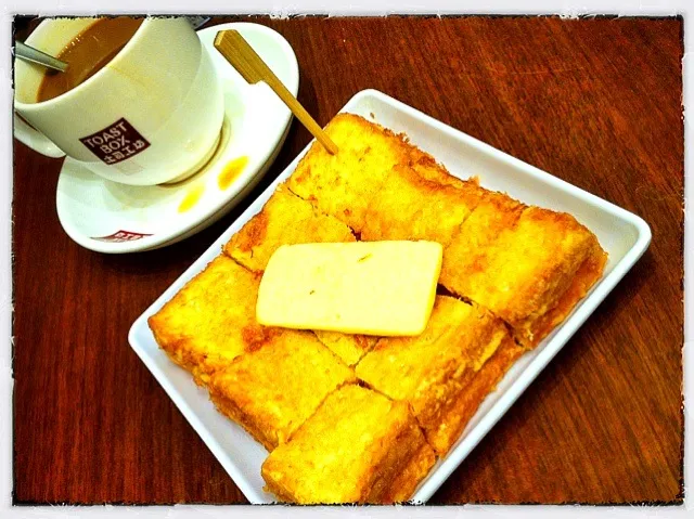 coffee and toast bread|stevenさん