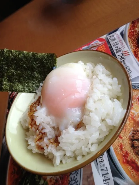 温たまごかけご飯|かえんこさん