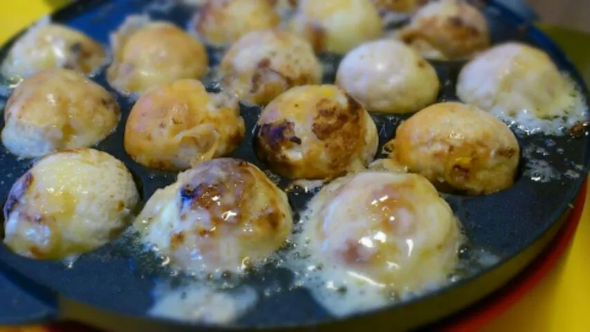 たこ焼きパーテー|なまくらまる子さん