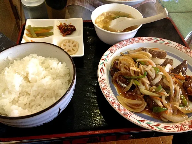 牛肉野菜炒め定食|Kojiさん