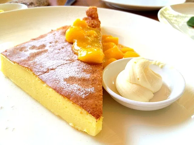 pancake with mango confit|willzさん