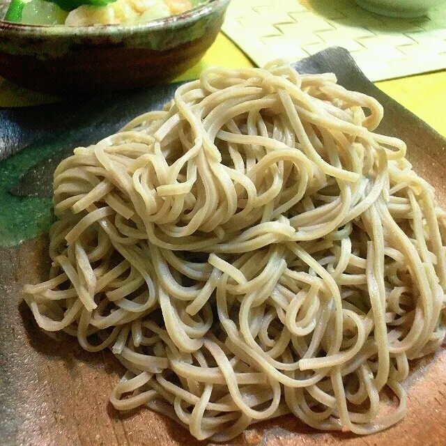 十割蕎麦茹でました♪|ふぃるまめんとさん