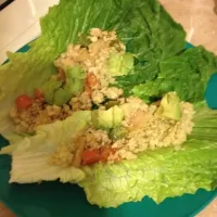 tofu and avocado lettuce wraps|Colbyさん