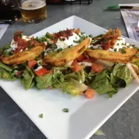 fried green tomato salad|Colbyさん