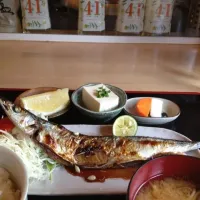 焼秋刀魚定食|shinoyanさん