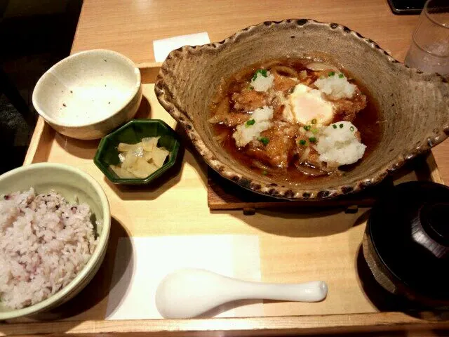 チキンかあさん煮土鍋定食(大戸屋)|杉園志保さん