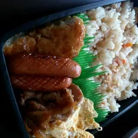 Snapdishの料理写真:彼氏弁当|ゆいぷみさん