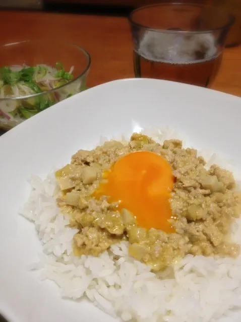 Snapdishの料理写真:タイ風グリーンドライカレー|charさん