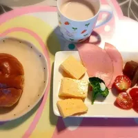 Snapdishの料理写真:子供朝ごはん|うづらさん