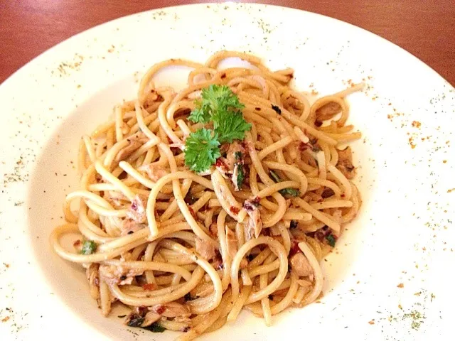 Snapdishの料理写真:Spaghetti Aglio Olio|Iwan Setiawanさん