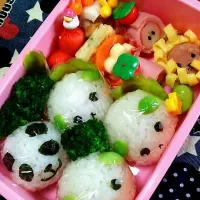 豆しばと仲間たち☆弁当