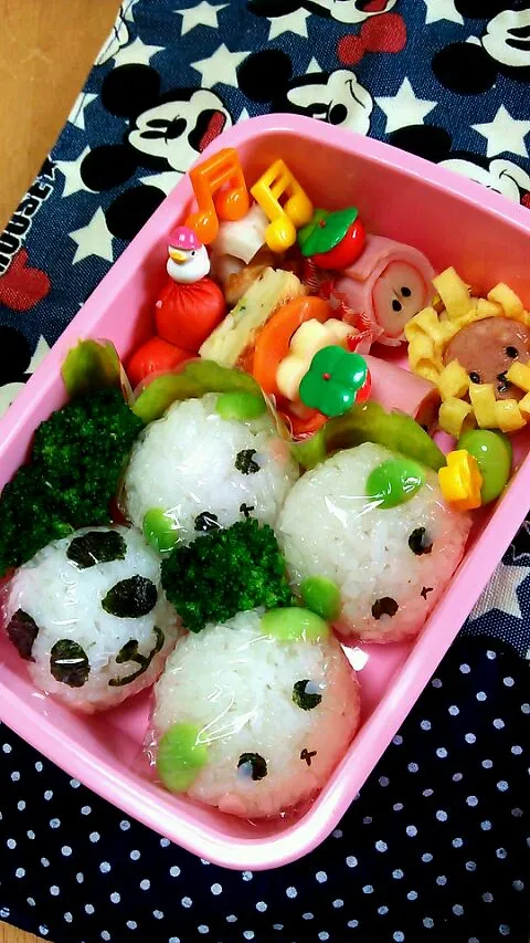 豆しばと仲間たち☆弁当|ゆーこ。さん