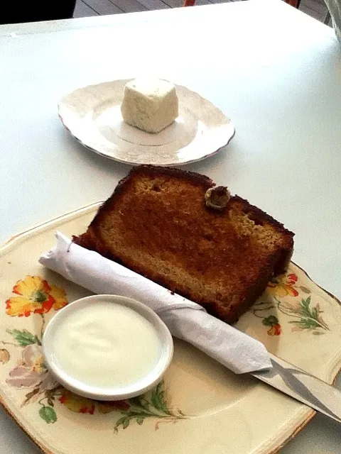 Banana loaf and hand made mashmallow|Masashi Oikeさん