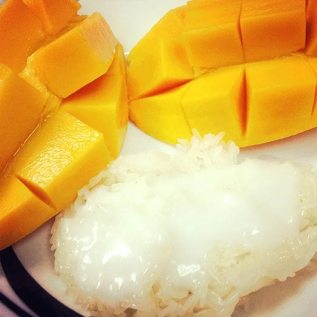 🍋 Mango sticky rice 🍋|P O o nさん