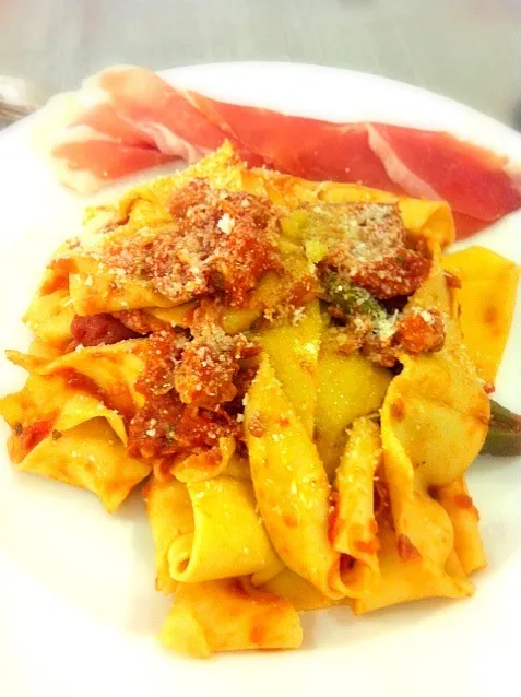 Pappardelle alla romagnola/ローマ風パッパルデッレ|s_bosatsuさん