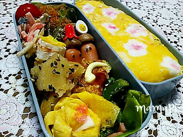 おはようごじゃります☆娘っちお一人様ドングリウインナー弁当♪|katumi  ueharaさん