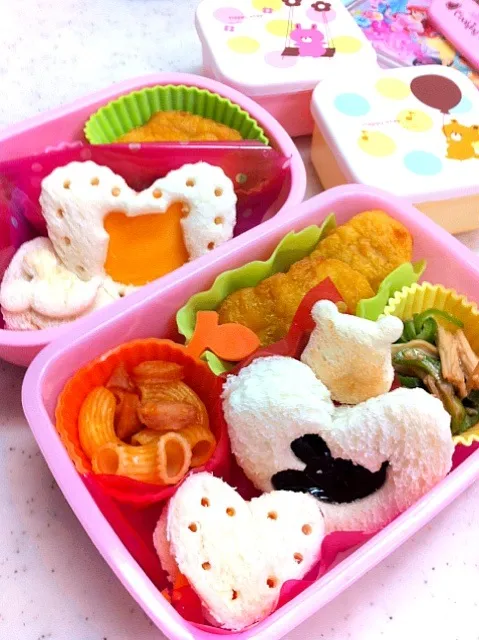 今日の幼稚園のお弁当(^-^)/|icyoさん