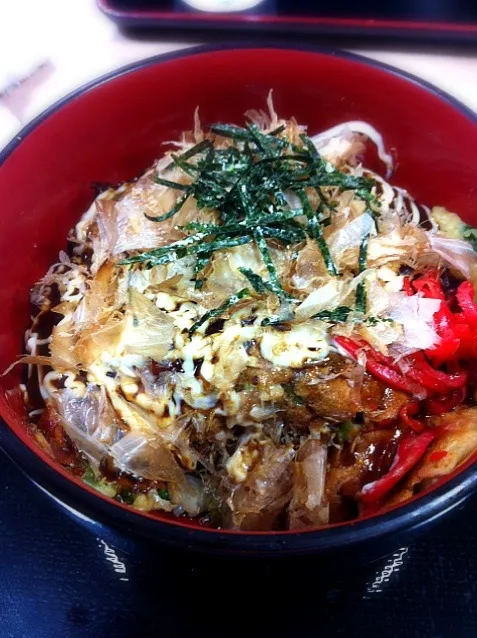 牛すじねぎ焼き丼|たけさん