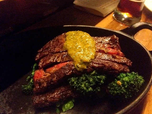 Snapdishの料理写真:Grilled Skirt Steak|chan mitsuさん