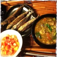 Snapdishの料理写真:Galungong,munggo & tomato|Fernika Gaelさん