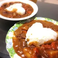 カレーハート型ライス|micoさん