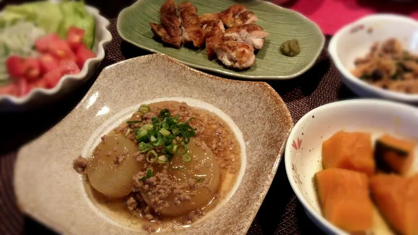 Snapdishの料理写真:おうちごはん～夕食～|しばこさん