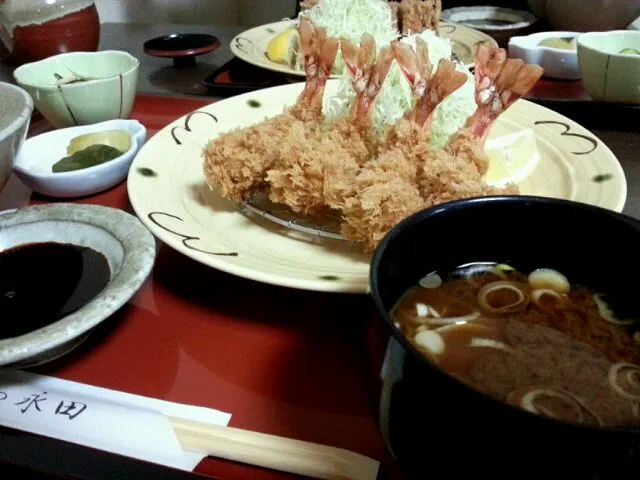 エビフライ定食|大畑美和さん