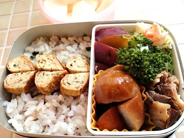 いも、イモ、芋弁当🍠|suzumeさん