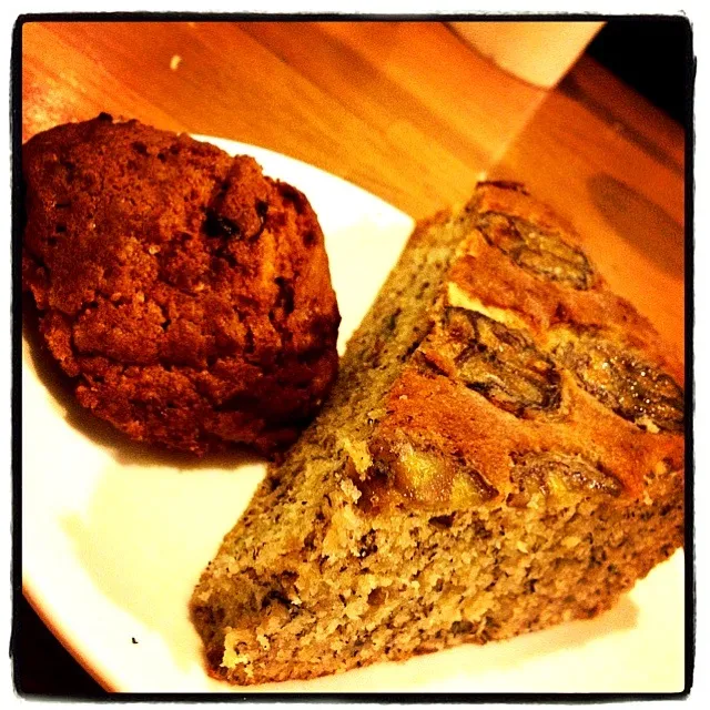 Banana Bread & Raspberry Cookie|tzean chenさん