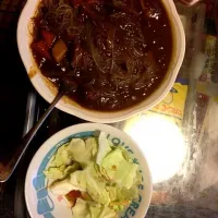 Snapdishの料理写真:カレーはるさめ|まきちゃんさん