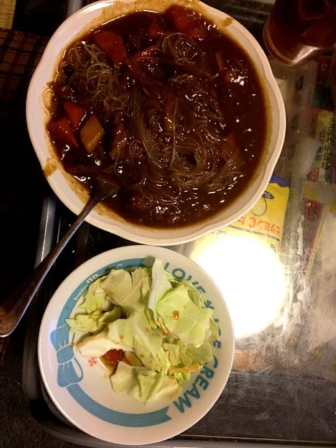 Snapdishの料理写真:カレーはるさめ|まきちゃんさん