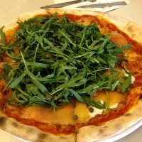 Smoked salmon pizza|marieさん