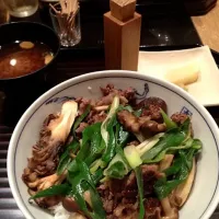 京都 キノコ牛丼|かほさん