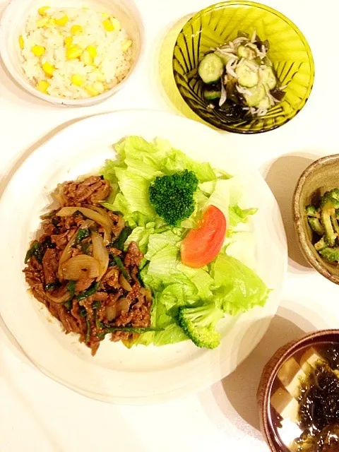 今日の夕ご飯|河野真希さん