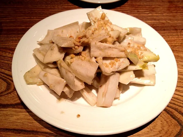 Endive and apple salad with gorgonzola sauce🍸|エイさん