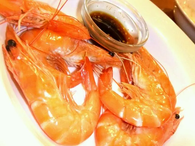 茹で海老★中華タレ付き|鈴木ひらめさん