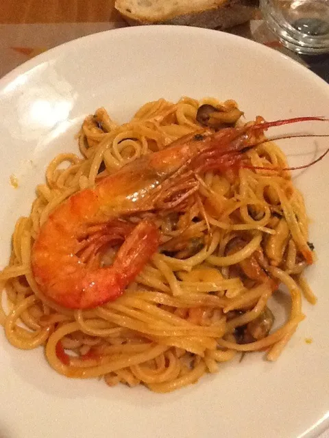 Pasta with shrimp and clams|Carlotta Tattiさん