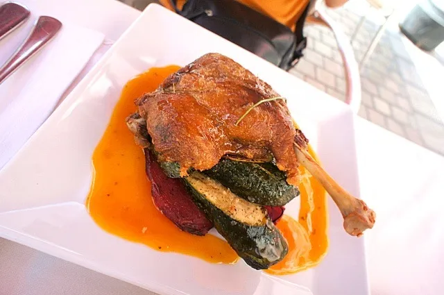 Mango sauce Roasted Duck with eggplants|MIN Aさん