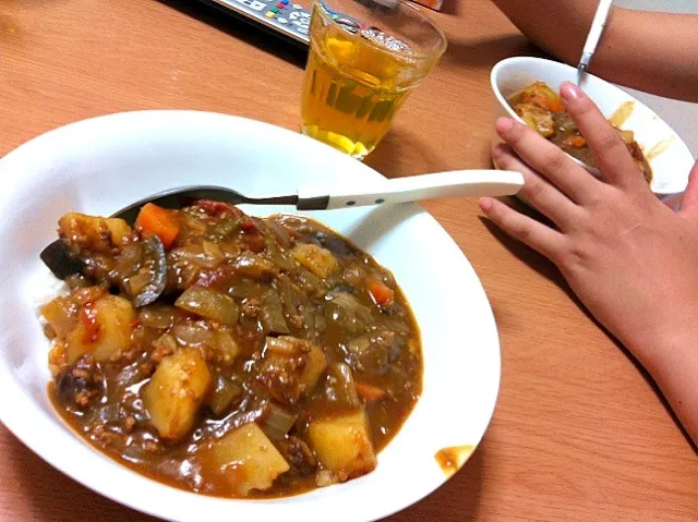 Snapdishの料理写真:夏野菜カレー|nanaさん