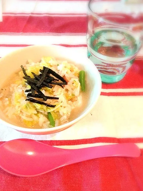 Snapdishの料理写真:野菜たっぷりおじや|なぎささん